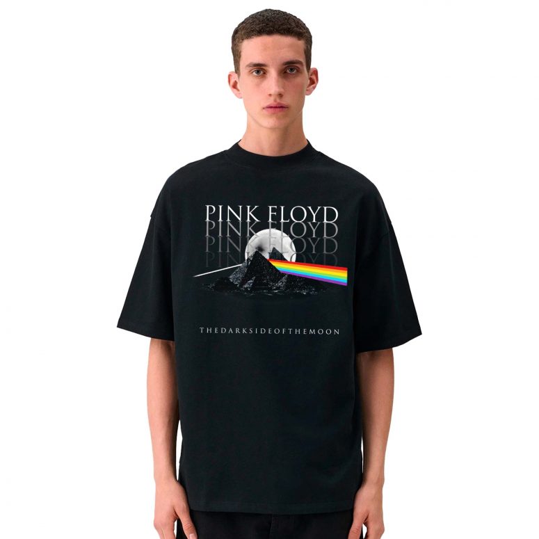 Pink Floyd Shirt - TDSOTM Pyramid Spectrum Moon
