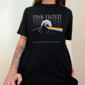 Tdsotm Pyramid Spectrum Moon Front Shirt Woman Black - OtherBrick