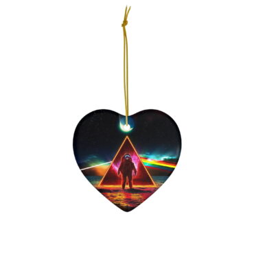 Astronaut Dark Side Of The Moon - Pink Floyd Ceramic Ornament Astronaut Dark Side Of The Moon - Pink Floyd Ceramic Ornament