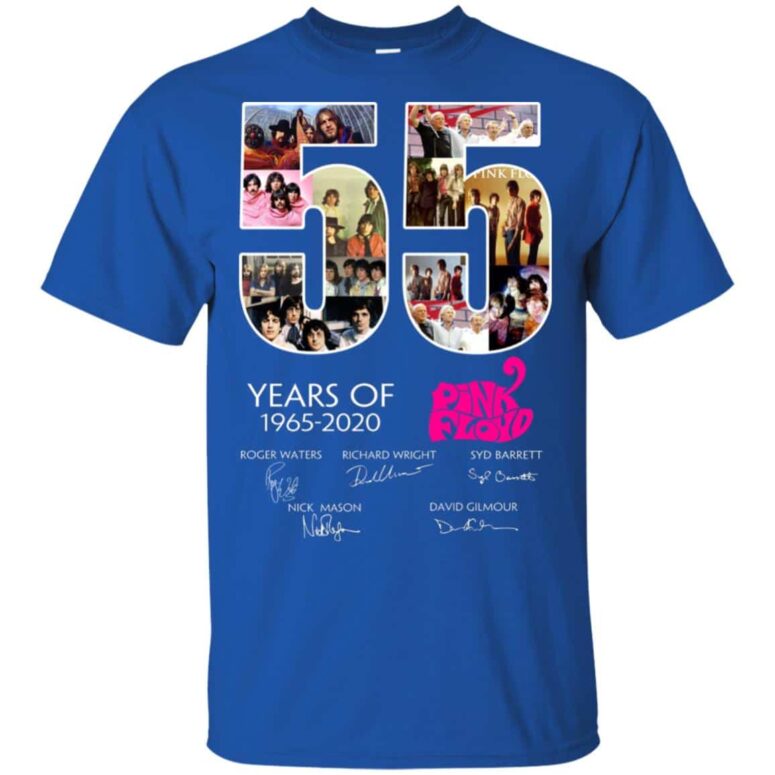55 years of Pink Floyd Shirt 55 years of Pink Floyd Shirt