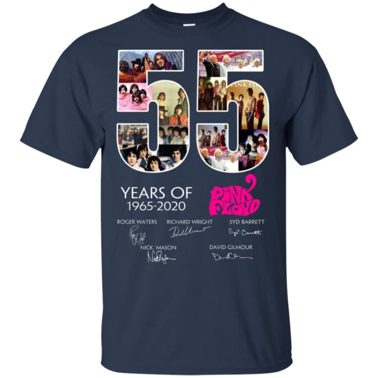 55 years of Pink Floyd Shirt 55 years of Pink Floyd Shirt