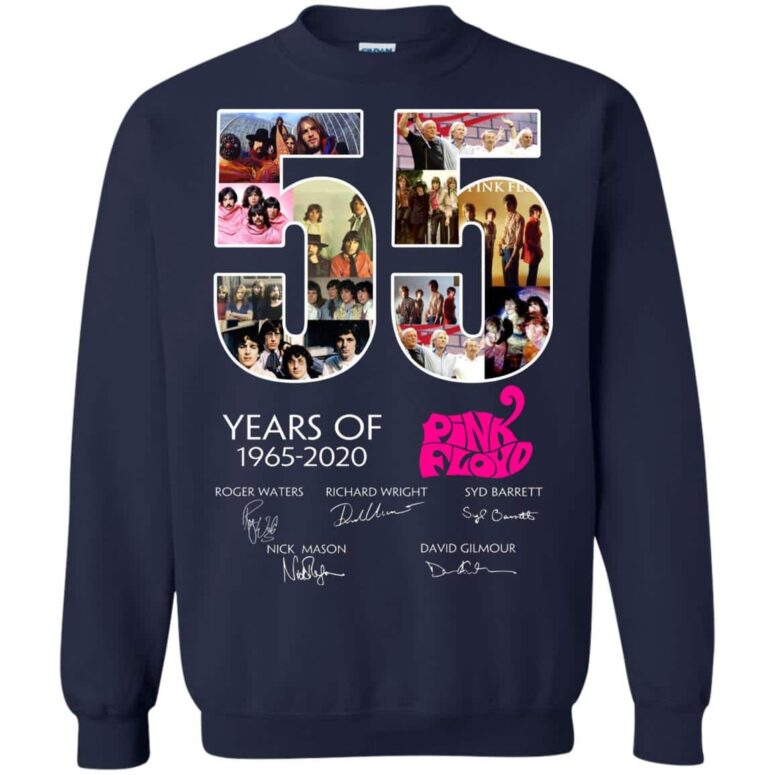 55 years of Pink Floyd Shirt 55 years of Pink Floyd Shirt