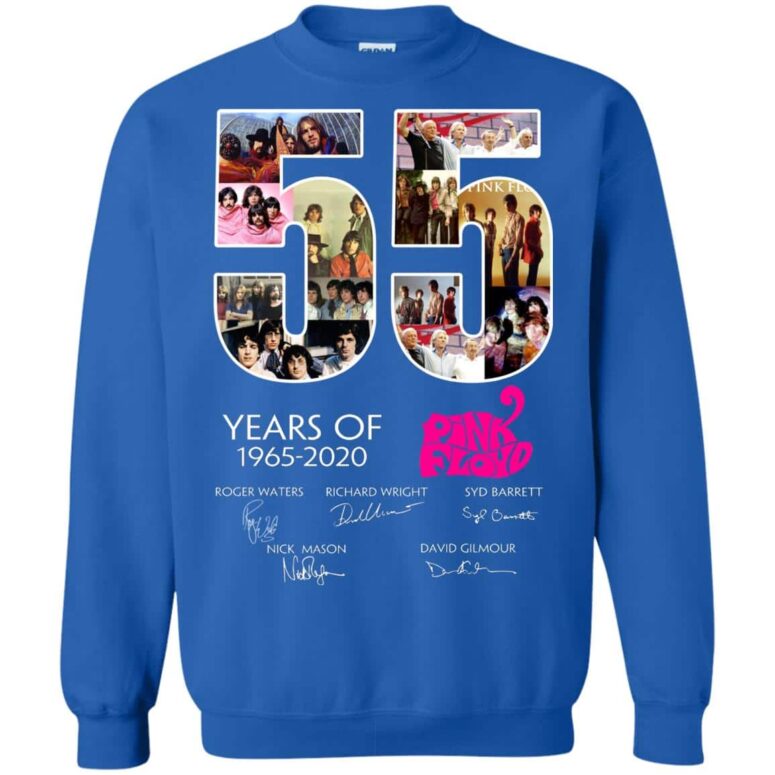 55 years of Pink Floyd Shirt 55 years of Pink Floyd Shirt