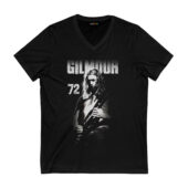 David Gilmour – Gilmour 1972 Pink Floyd Front Vneck Black - OtherBrick