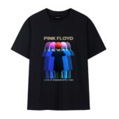 Pink Floyd Live At Knebworth 1990 Front Tshirt Black - OtherBrick