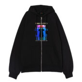Pink Floyd Live At Knebworth 1990 Front Ziphoodie Black - OtherBrick