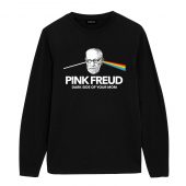 Pink Freud Dark Side Of Your Mom Front Longsleeve Black - OtherBrick