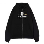 Pink Freud Dark Side Of Your Mom Front Ziphoodie Black - OtherBrick