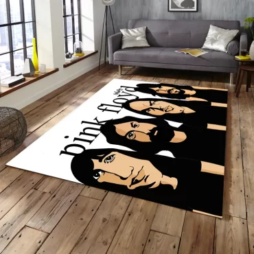 Pink Floyd Band Art Rug