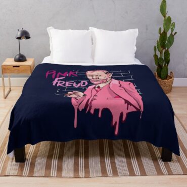 Pink Freud Pink Floyd Velveteen Plush Blanket