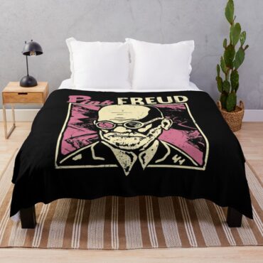 Pink Freud Pink Floyd Velveteen Plush Blanket