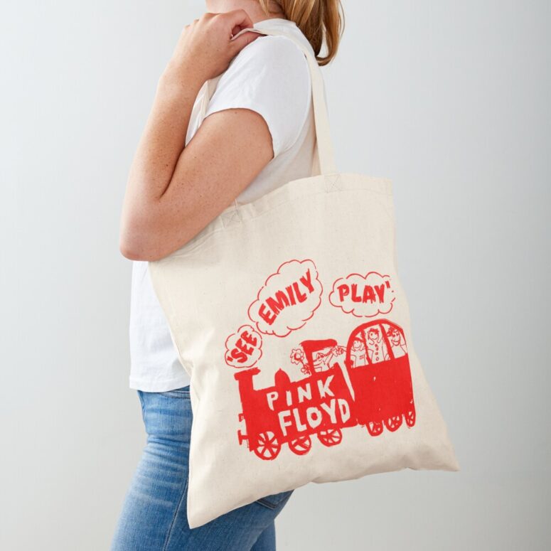 Pink Floyd Tote Bag - Pink Floyd Circle Pink Floyd Tote Bag - Pink Floyd Circle