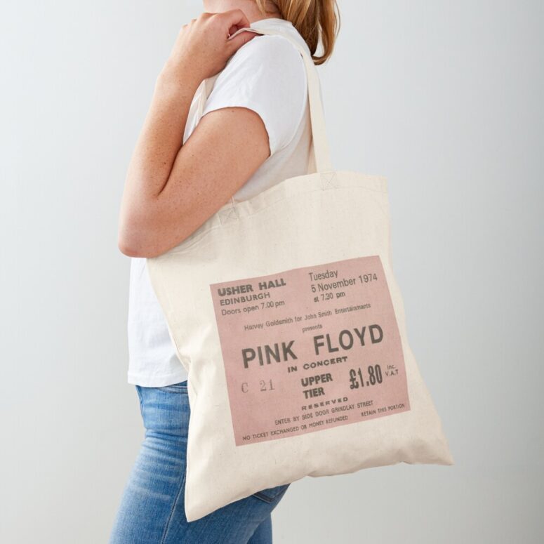 Pink Floyd Tote Bag - Pink Floyd Circle Pink Floyd Tote Bag - Pink Floyd Circle
