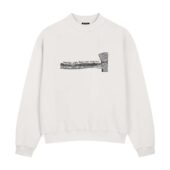 Careful With The Axe, Eugene Pink Floyd Front Sweatshirt White - OtherBrick