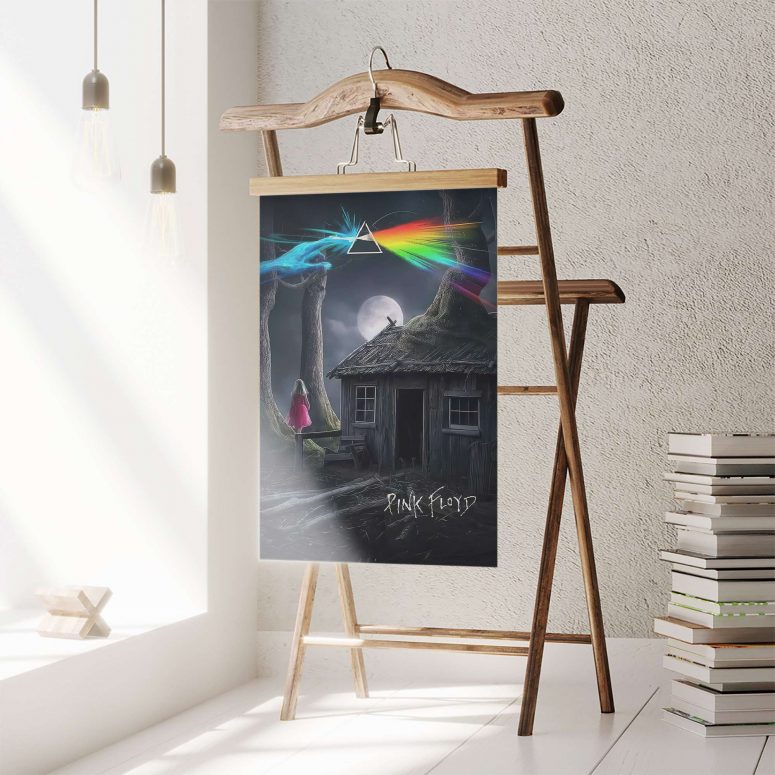 Pink Floyd Poster - Eclipse DSOTM In The Night