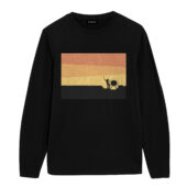 Gong Dance Pink Floyd Live At Pompeii 1972 Front Longsleeve Black - OtherBrick
