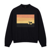 Gong Dance Pink Floyd Live At Pompeii 1972 Front Sweatshirt Black - OtherBrick