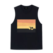 Gong Dance Pink Floyd Live At Pompeii 1972 Front Tank Black - OtherBrick