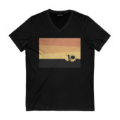Gong Dance Pink Floyd Live At Pompeii 1972 Front Vneck Black - OtherBrick