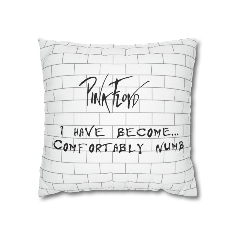 I Have Become Comfortably Numb Pink Floyd Cushion Pillow
