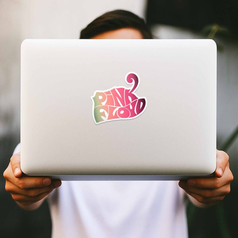 Pink Floyd Color Kiss Cut Stickers