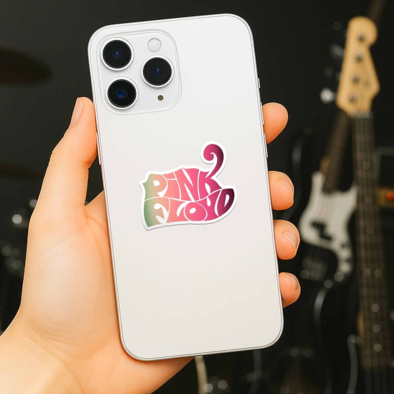 Pink Floyd Color Kiss Cut Stickers