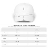 Pink Floyd Logo Pink Lettering Baseball Cap Sizechart - OtherBrick