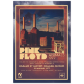 Left2d Backpack Golden Dark Side Of The Moon - OtherBrick