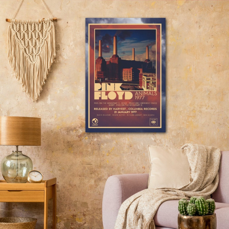 Pink Floyd Poster - 1977 Animals Pink Floyd Poster - 1977 Animals