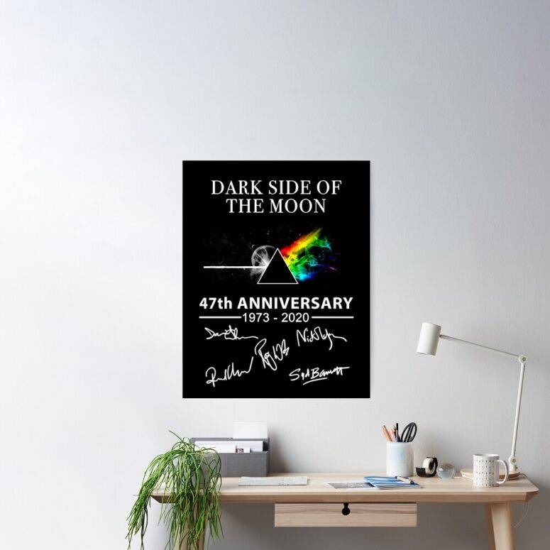 Pink Floyd Poster - Dark Side Of The Moon 47th Anniversary