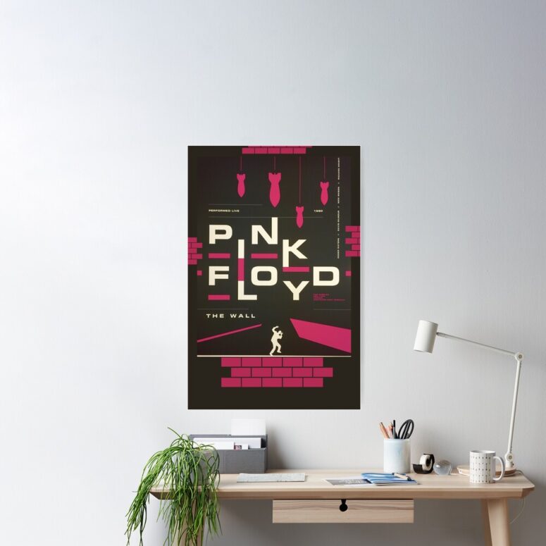 Pink Floyd Poster - The Wall 1980