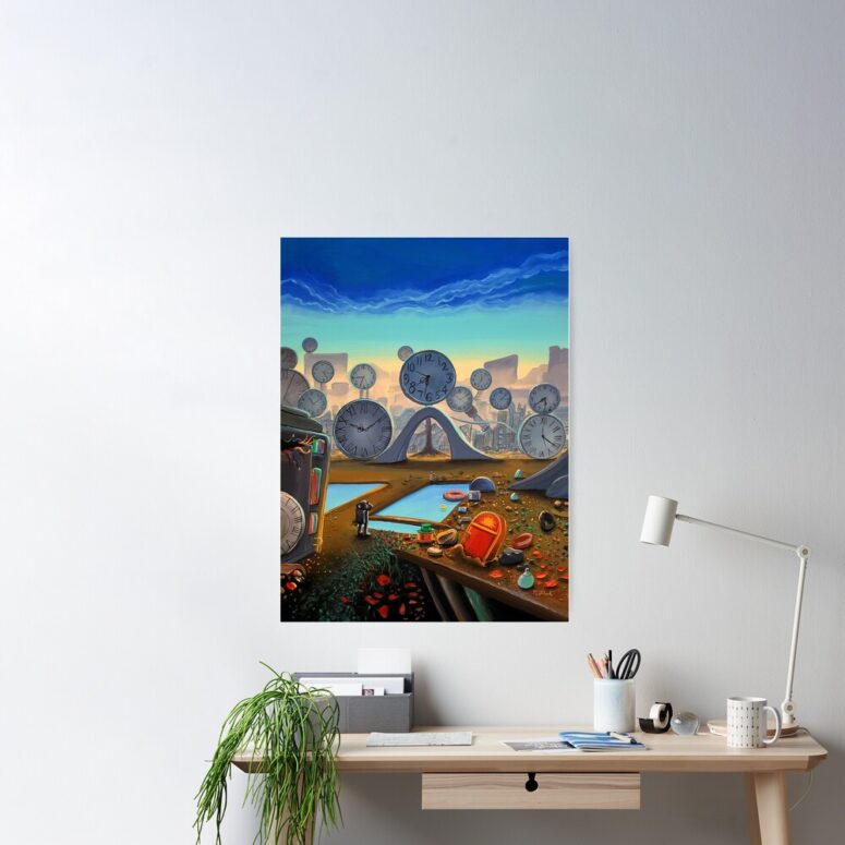 Pink Floyd Poster - Time In The World