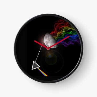 Pink Floyd Frame Clock - Dark Side Of The Moon Pink Floyd Frame Clock - Dark Side Of The Moon
