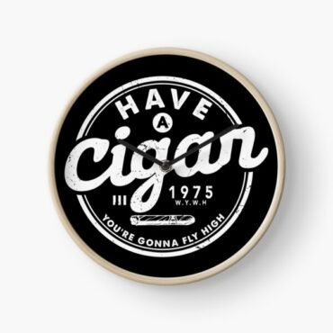 Pink Floyd Frame Clock - Have A Cigar 1975 Pink Floyd Frame Clock - Have A Cigar 1975