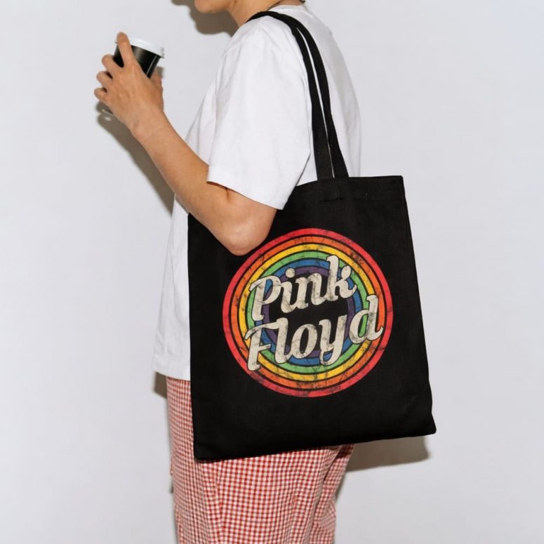 Pink Floyd Tote Bag - Pink Floyd Circle Pink Floyd Tote Bag - Pink Floyd Circle