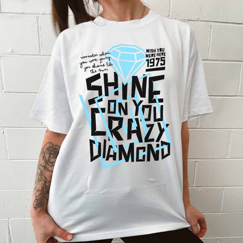 Shine On You Crazy Diamond 1975 Pink Floyd Shirt
