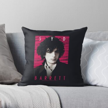 Syd Barrett Art  Pink Floyd Cushion Pillow