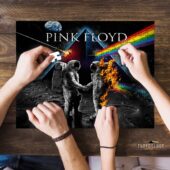 Left2d Backpack Golden Dark Side Of The Moon - OtherBrick