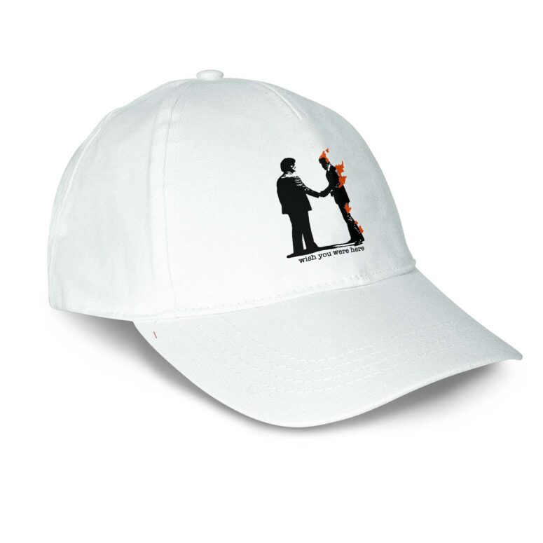 Wish You Were Here Handshake Pink Floyd Baseball Cap