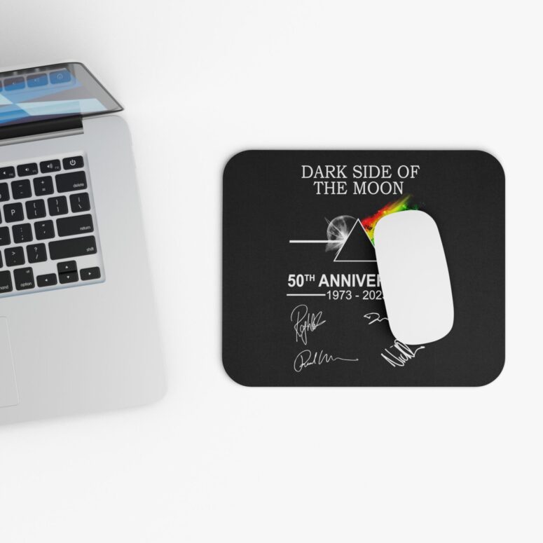 Dark Side Of The Moon 50th Anniversary 1973-2023 Signatures - Pink Floyd Mouse Desk Pad Dark Side Of The Moon 50th Anniversary 1973-2023 Signatures - Pink Floyd Mouse Desk Pad
