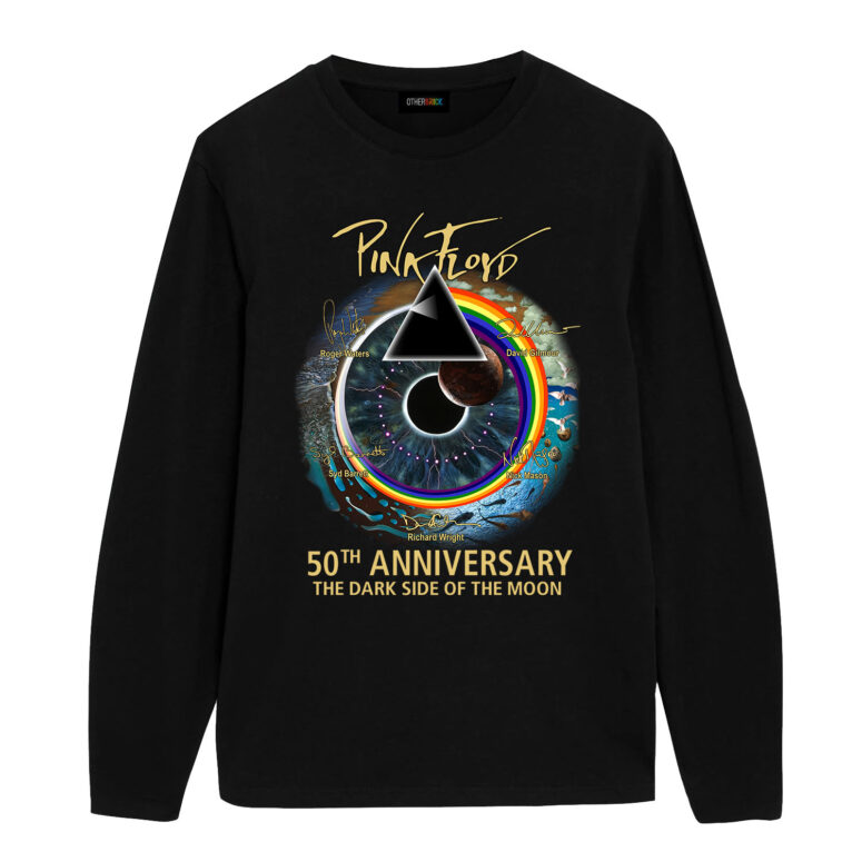 Pink Floyd 50th Anniversary DSOTM Custom Year Shirt