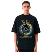 Pink Floyd 50th Anniversary Dsotm Custom Year Front Shirt Man Black - OtherBrick
