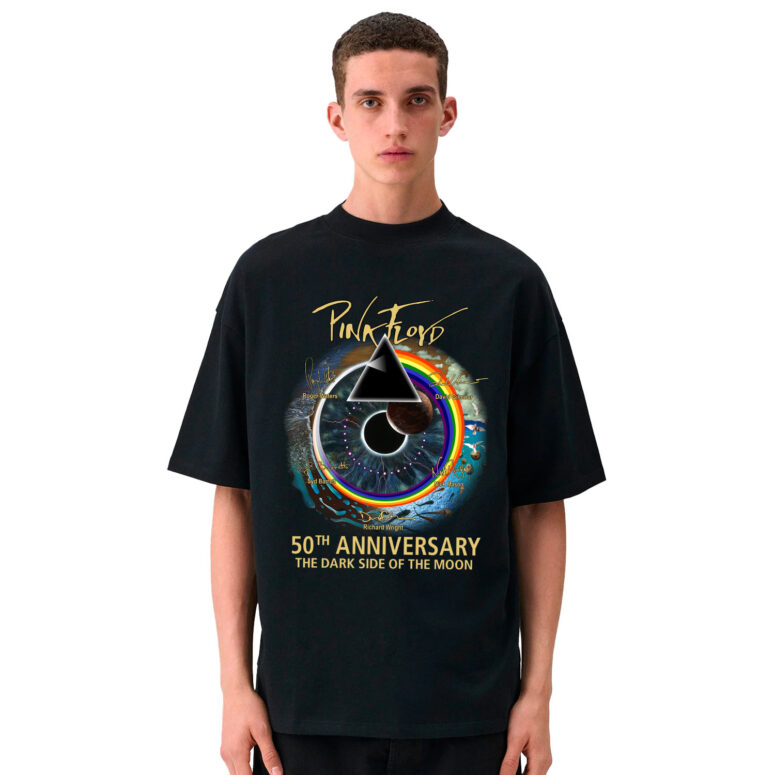 Pink Floyd 50th Anniversary DSOTM Custom Year Shirt