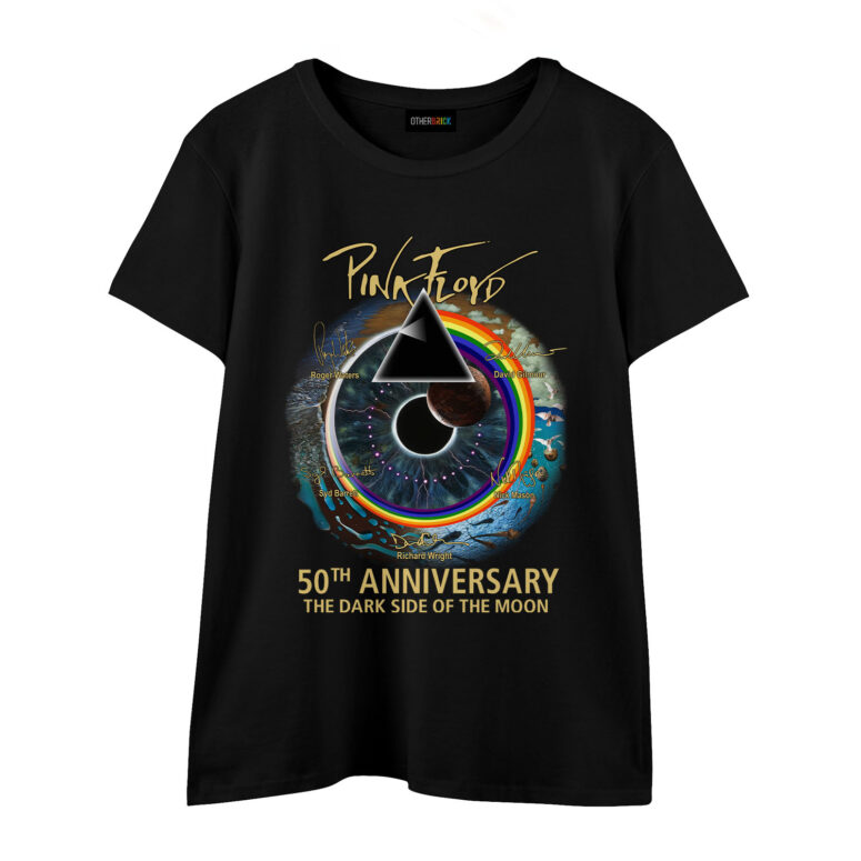Pink Floyd 50th Anniversary DSOTM Custom Year Shirt
