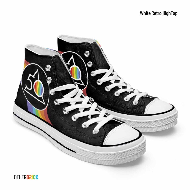 Dark Side Of The Moon 50th Anniversary - Pink Floyd Canvas Shoes