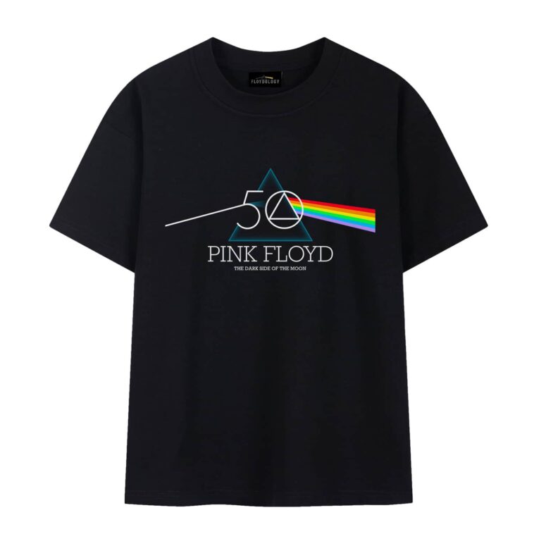 The Dark Side of The Moon 50th Anniversary Prism Pink Floyd Shirt