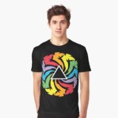Left2d Backpack Golden Dark Side Of The Moon - OtherBrick