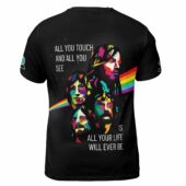 All You Touch And All You See Pink Floyd Shirt Back - OtherBrick
