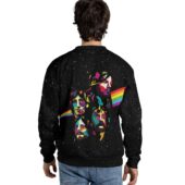 Astronaut Dark Side Of The Moon Pink Floyd Sweater Back - OtherBrick