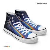 Dark Side Of The Moon 50th - Pink Floyd Canvas Shoes
